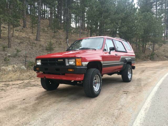 1986 Red Toyota 4Runner