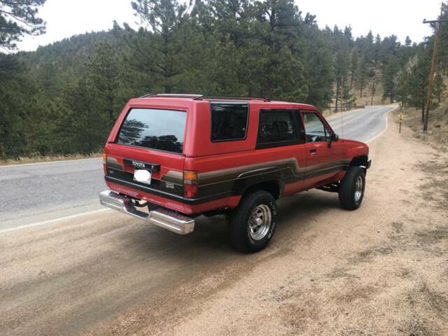 1986 Red Toyota 4Runner
