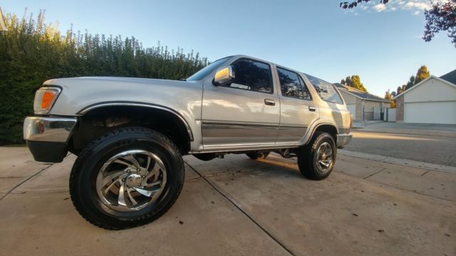 1992 Silver Toyota 4Runner Suv
