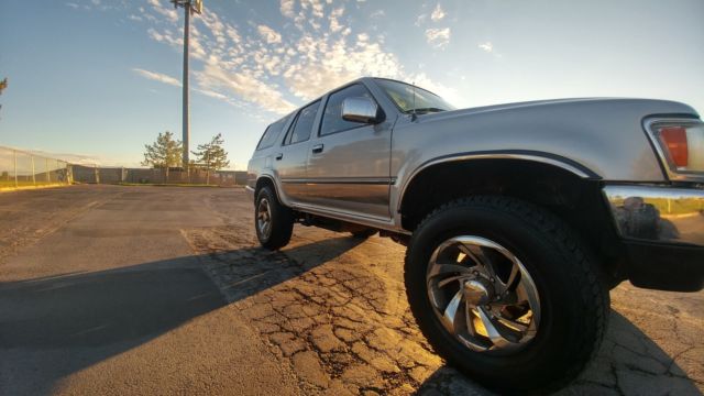 1992 Silver Toyota 4Runner Suv