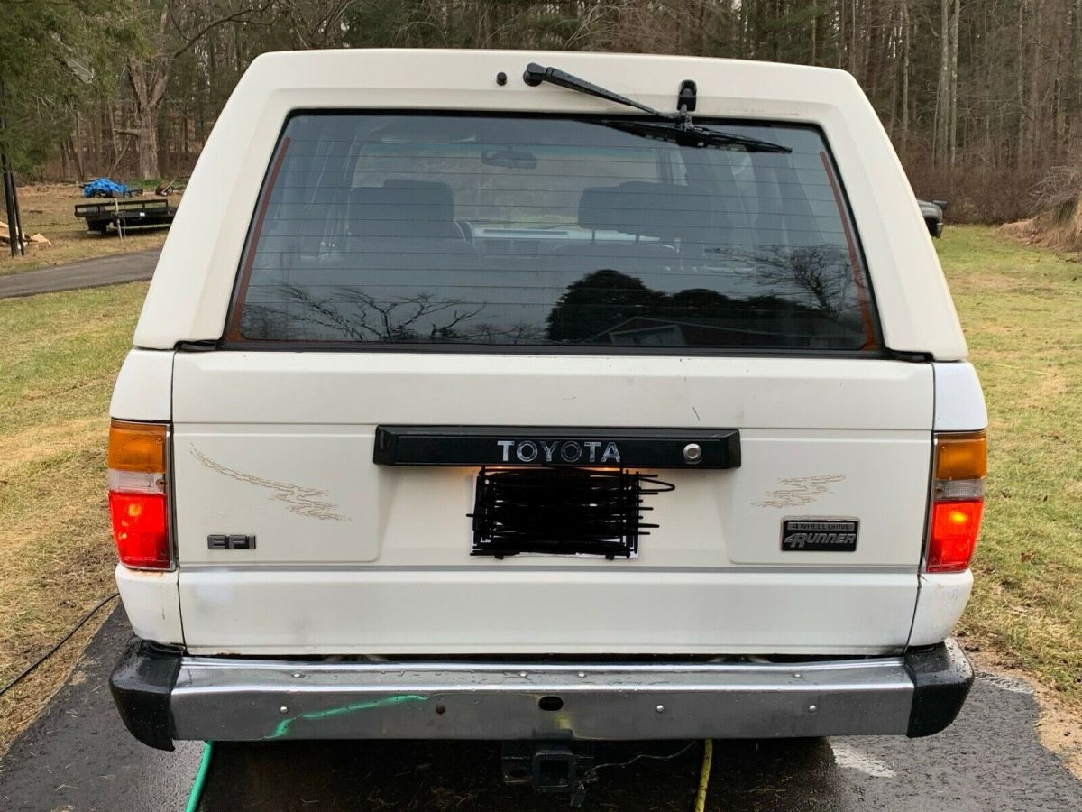 1989 White Toyota 4Runner SUV