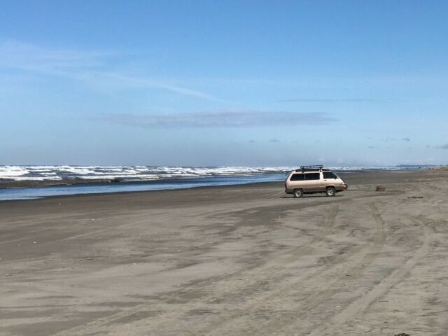 1989 brown Toyota Other Van Camper