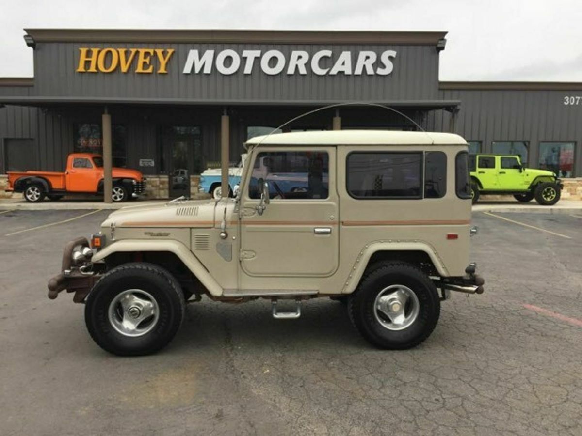1979 Tan Toyota Land Cruiser SUV