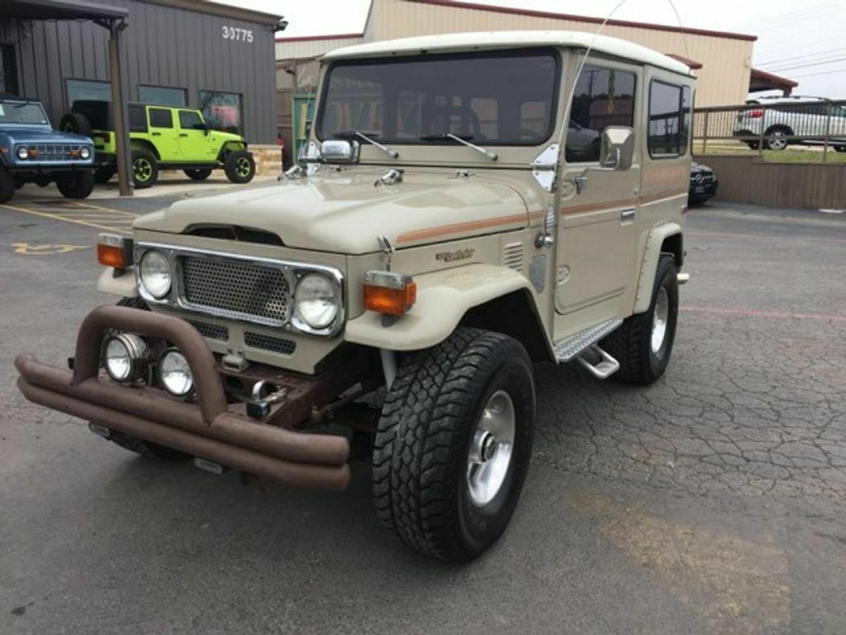 1979 Tan Toyota Land Cruiser SUV