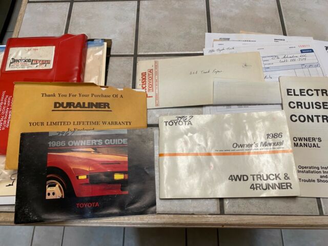 1986 Metallic gray Toyota Tacoma