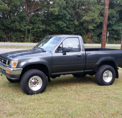1992 Gray Toyota Tacoma Standard Cab Pickup