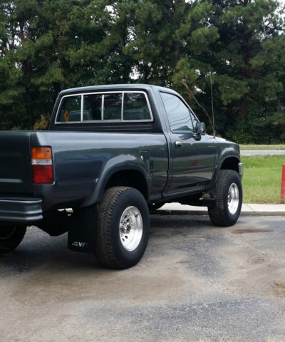 1992 Gray Toyota Tacoma Standard Cab Pickup