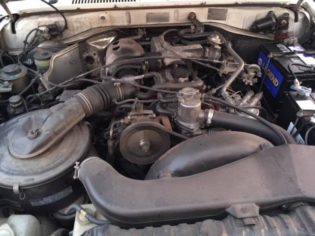 1988 White Toyota Land Cruiser SUV