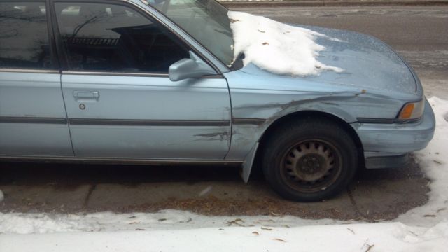 1992 White Toyota Camry Sedan