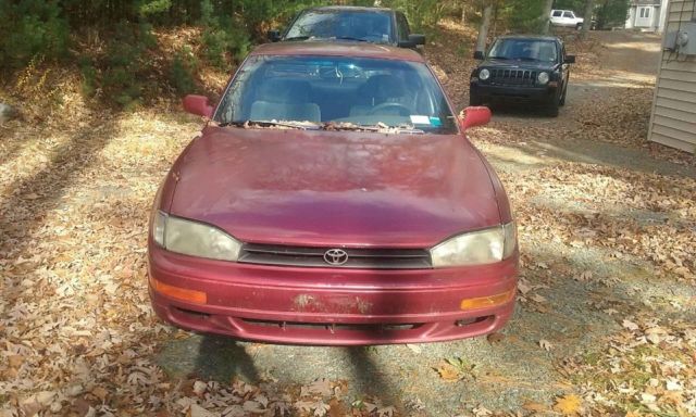 1993 Red Toyota Camry Sedan