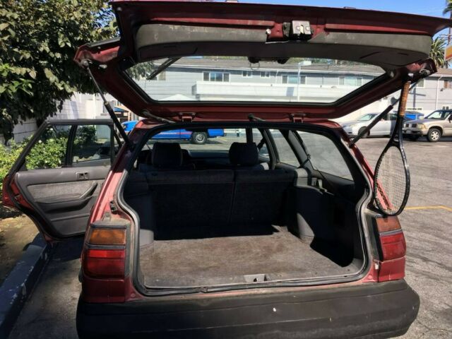1990 Red Toyota Camry Wagon