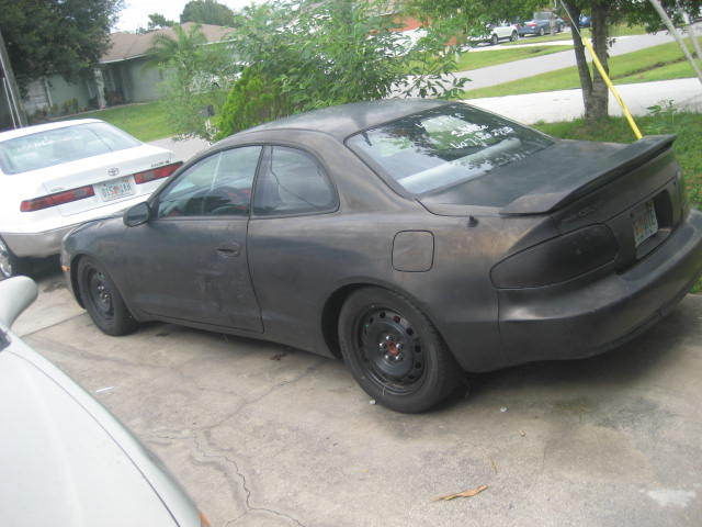 1974 Maroon Toyota Celica Coupe