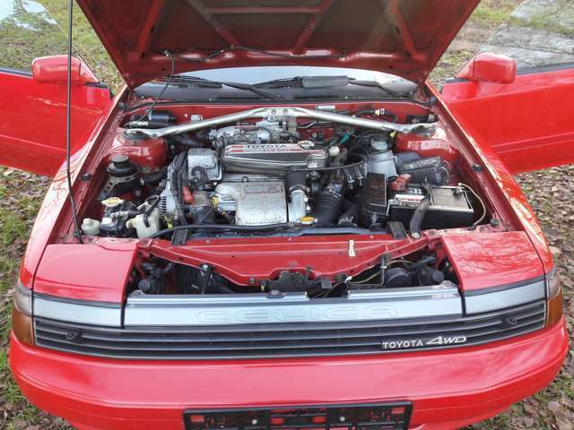 1988 Red Toyota Celica Coupe