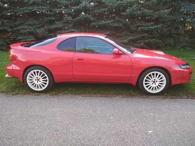1990 Red Toyota Celica Coupe