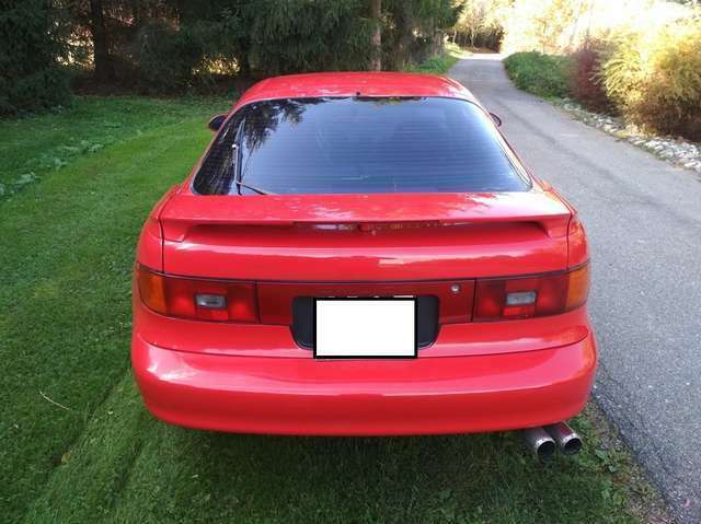 1990 Red Toyota Celica Coupe