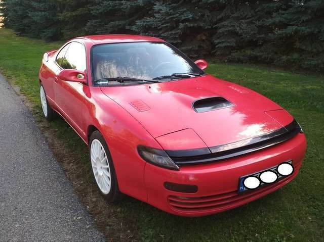 1990 Red Toyota Celica Coupe