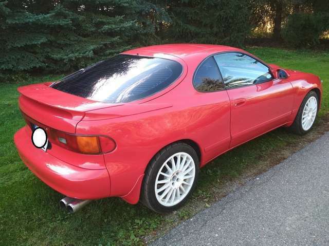 1990 Red Toyota Celica Coupe