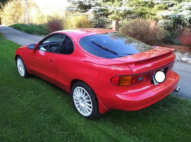 1990 Red Toyota Celica Coupe