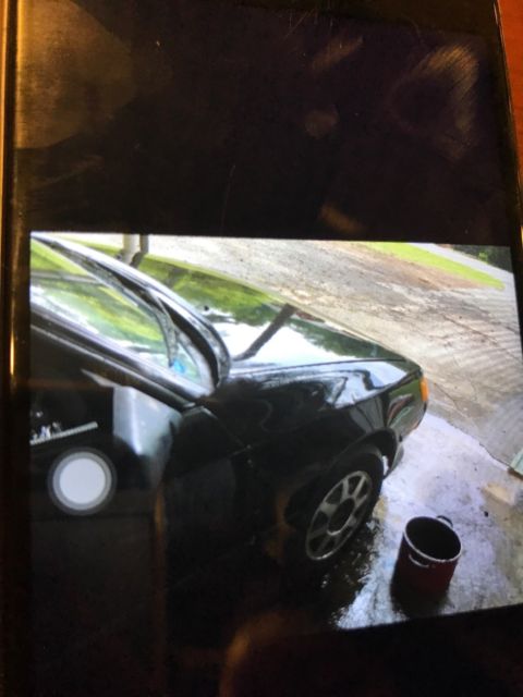 1987 Black Toyota Celica Convertible