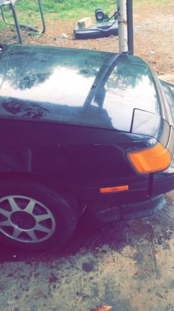 1987 Black Toyota Celica Convertible