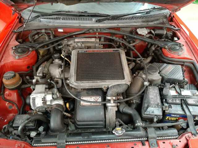 1992 Red Toyota Celica Coupe
