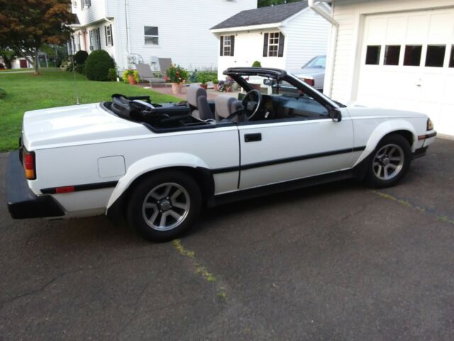 1985 White Toyota Celica