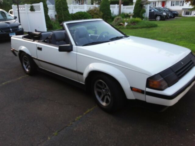 1985 White Toyota Celica