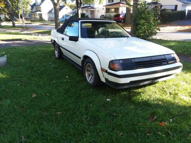 1985 White Toyota Celica Convertible