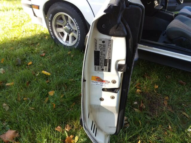 1985 White Toyota Celica Convertible