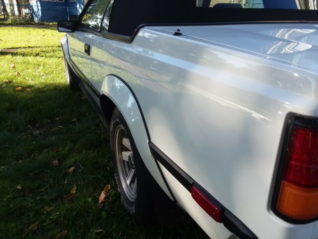 1985 White Toyota Celica Convertible