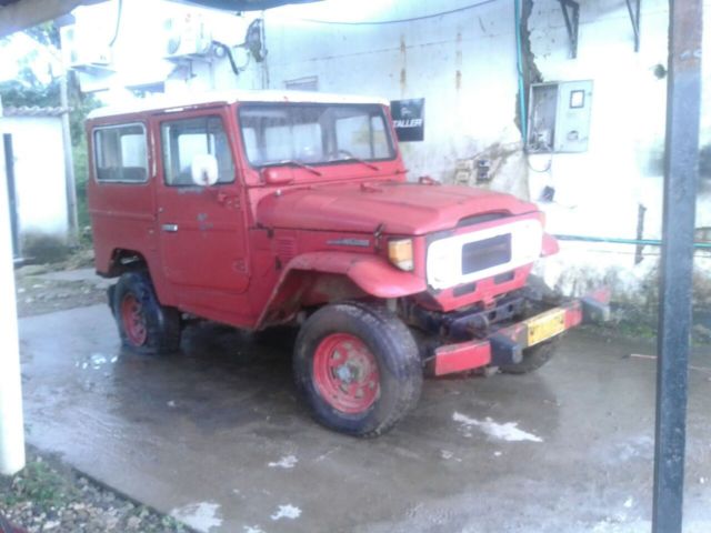 1978 Red Toyota Other Jeep