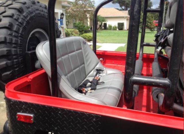 1972 Red Toyota Land Cruiser SUV