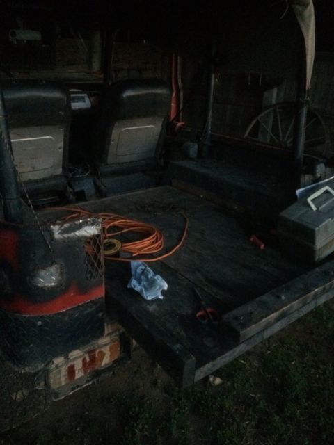 1972 Red Toyota Land Cruiser SUV