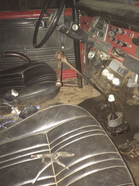 1972 Red Toyota Land Cruiser SUV