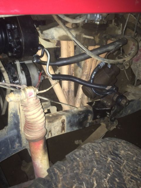 1972 Red Toyota Land Cruiser SUV