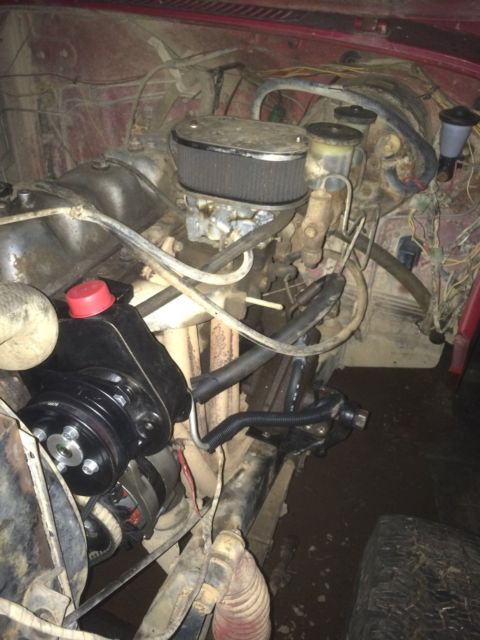 1972 Red Toyota Land Cruiser SUV