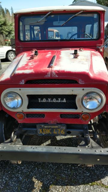 1968 Red Toyota Other