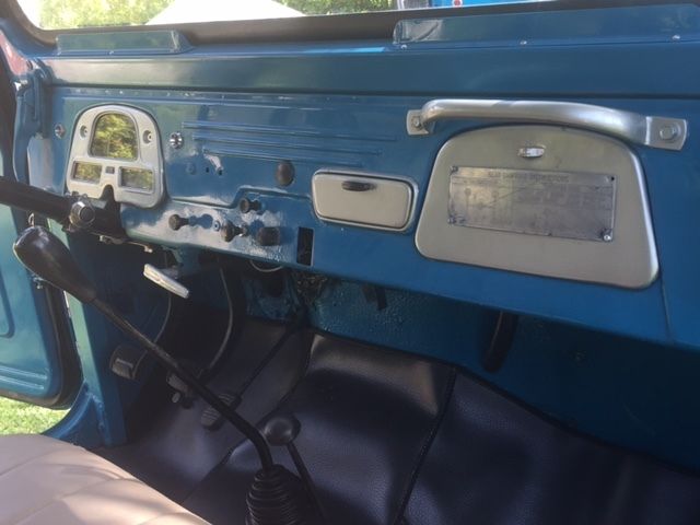 1967 BLUE AND BEIGE Toyota FJ Cruiser Coupe