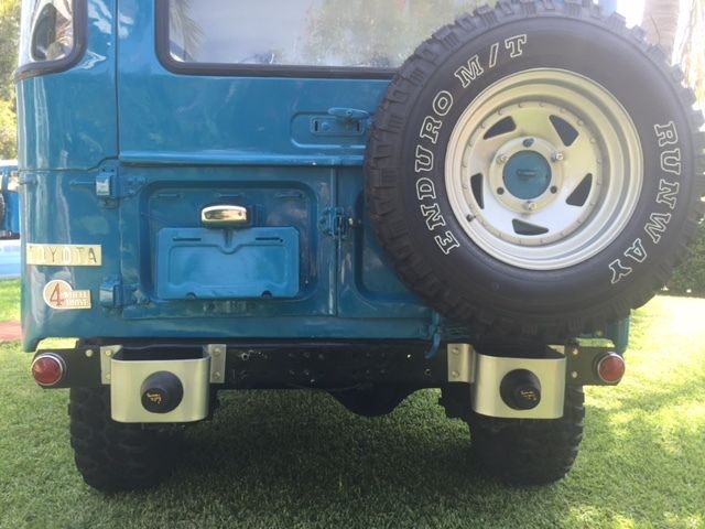 1967 BLUE AND BEIGE Toyota FJ Cruiser Coupe