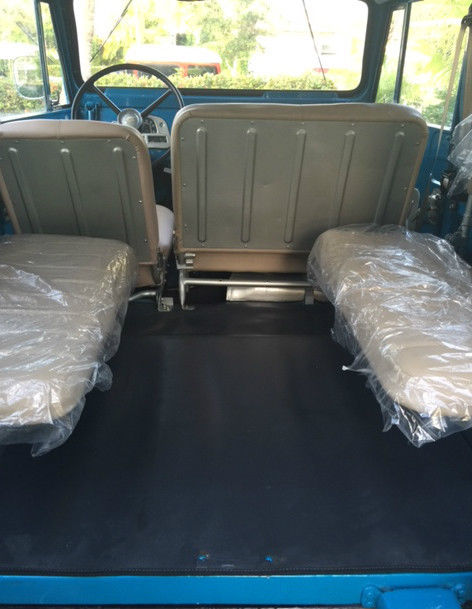 1967 BLUE AND BEIGE Toyota FJ Cruiser Coupe