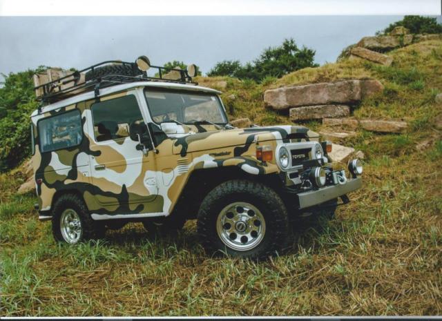 1975 Camo Toyota FJ Cruiser