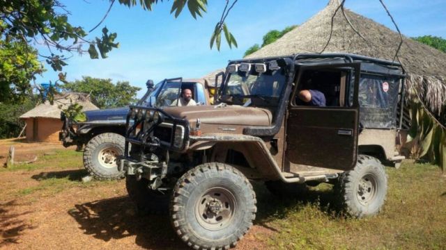 1980 Brown Toyota Land Cruiser Convertible