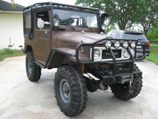 1980 Brown Toyota Land Cruiser Convertible