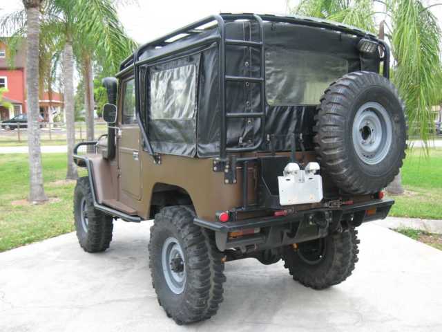 1980 Brown Toyota Land Cruiser Convertible