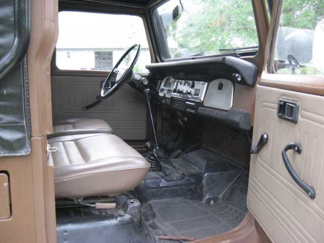 1980 Brown Toyota Land Cruiser Convertible