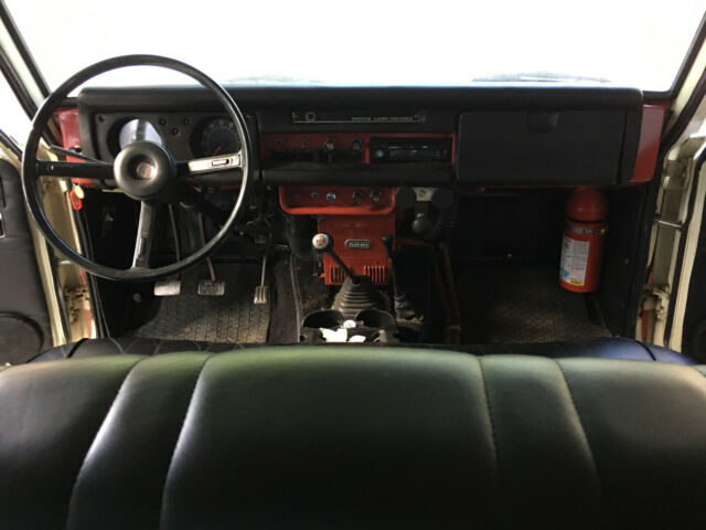 1972 Red Toyota Land Cruiser SUV