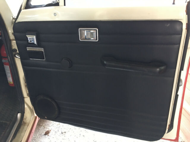 1972 Red Toyota Land Cruiser SUV