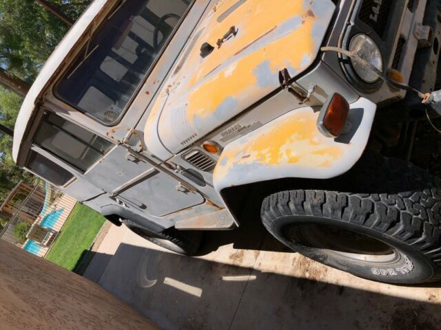 1970 White Toyota Land Cruiser SUV