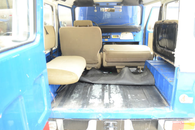 1961 Blue Toyota Land Cruiser hardtop