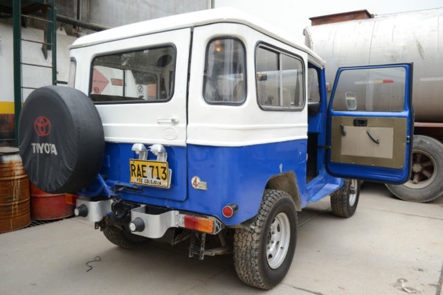 1961 Blue Toyota Land Cruiser hardtop